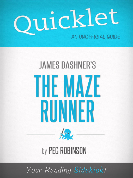 Cover of Quicklet on James Dashner's the Maze Runner